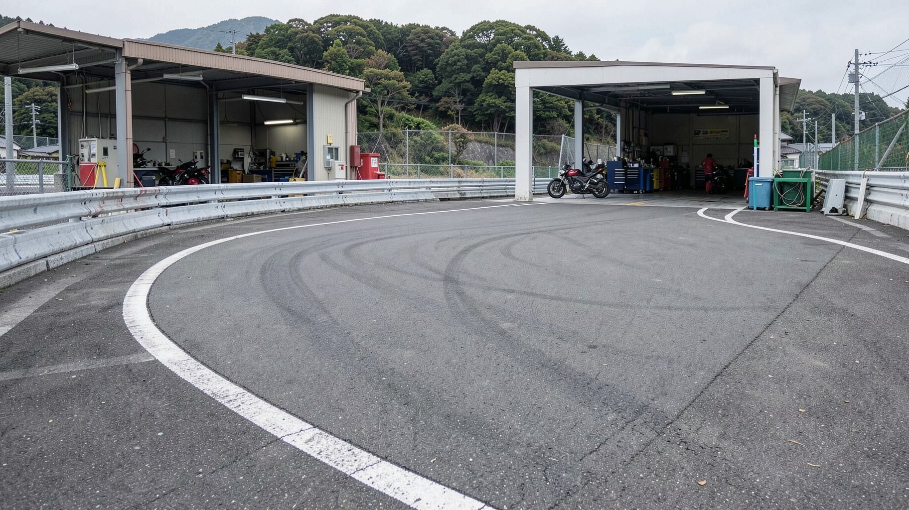 オートレースの施設維持と環境・周辺対応に関連する施設・業務のイメージ